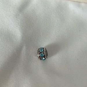 Brighton blue spacer bead gently loved.